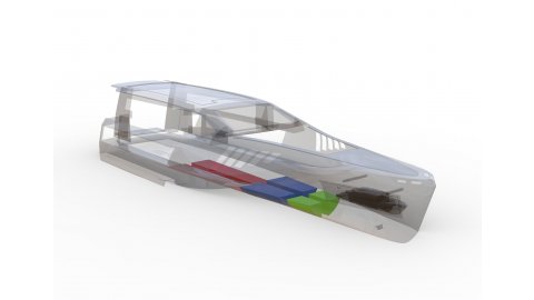 52m Trimaran Restaurant Gemisi