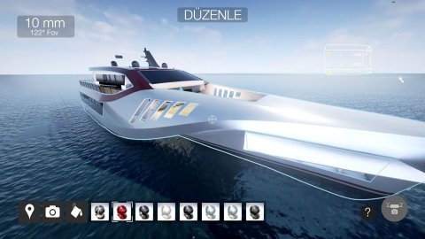 52m Trimaran Restaurant Gemisi