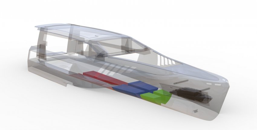 52m Trimaran Restaurant Gemisi
