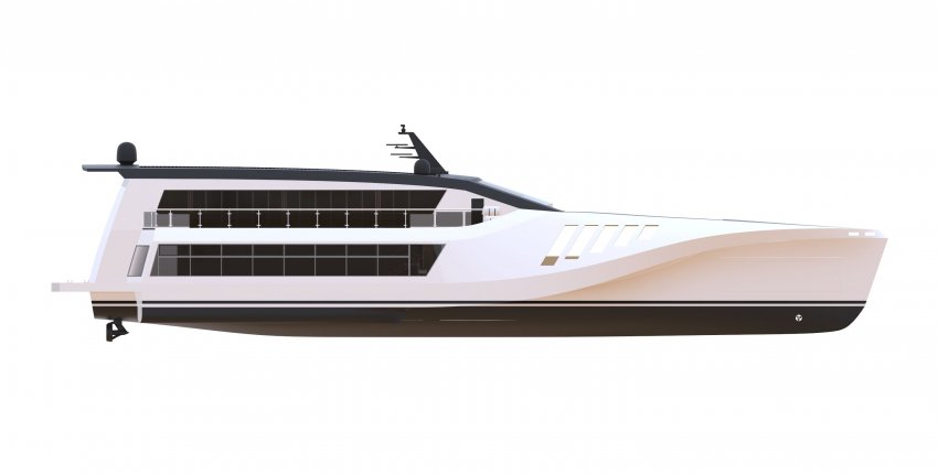 52m Trimaran Restaurant Gemisi
