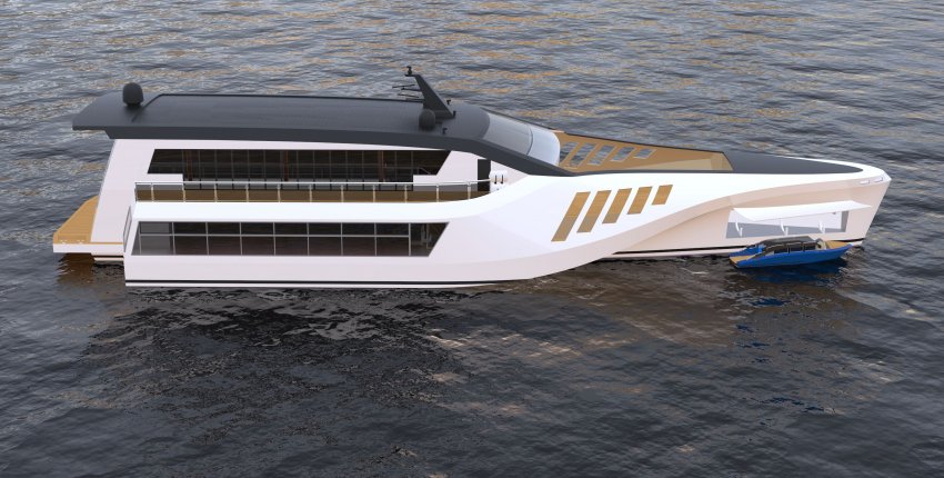52m Trimaran Restaurant Gemisi