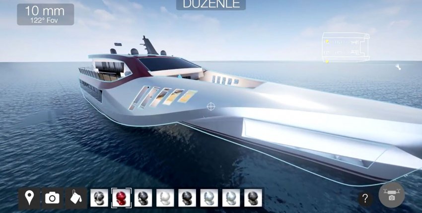 52m Trimaran Restaurant Gemisi